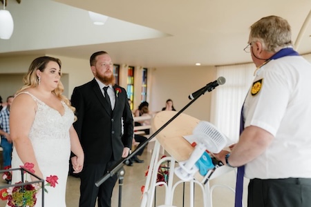 Wedding ceremony by Dr. Gerrit Rademeyer in Haenertsburg