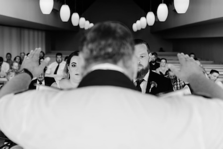 Wedding ceremony by Dr. Gerrit Rademeyer in Haenertsburg