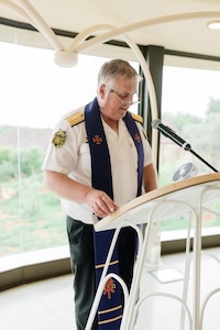 Wedding ceremony by Dr. Gerrit Rademeyer in Haenertsburg