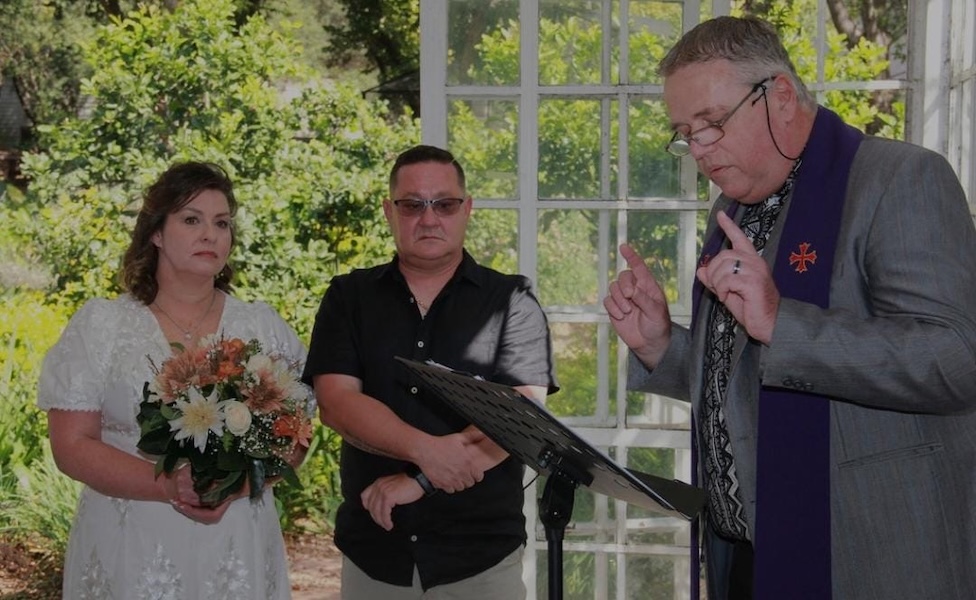 Wedding ceremony by Dr. Gerrit Rademeyer in Haenertsburg