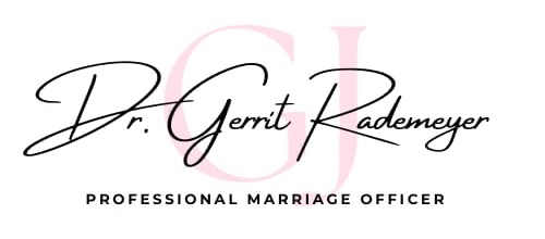 Dr. Gerrit Rademeyer - Professional Marriage Officer